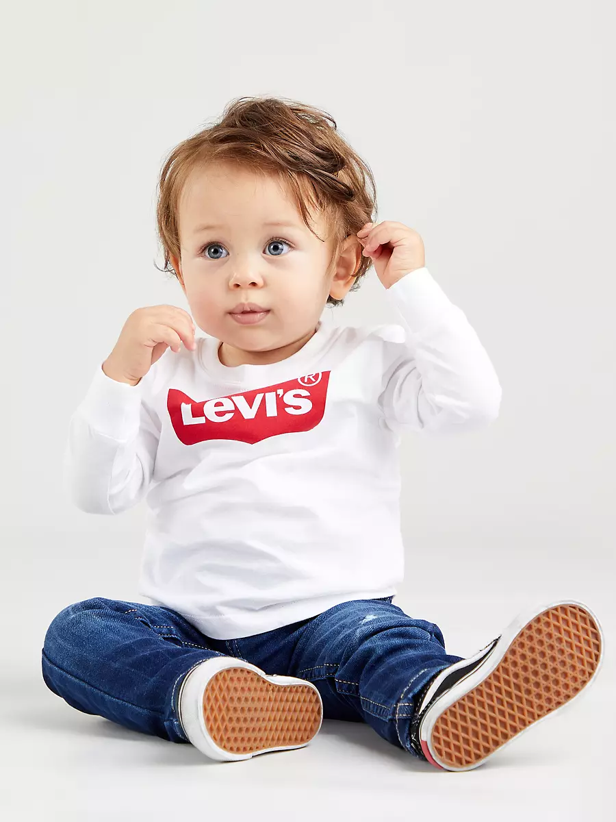 Levis baby long sleeve top