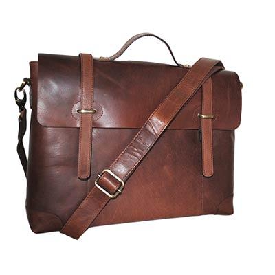leather messenger bag